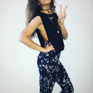 Joah Brown back open side tank semi cropped